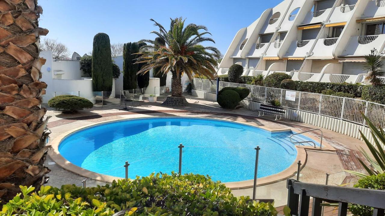 Ancre Bleue***, 1Ere Ligne Plage, Piscine, Clim. ラ・グランド・モット エクステリア 写真