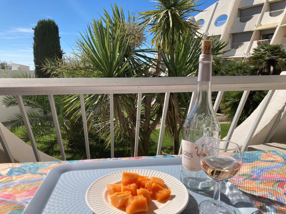 Ancre Bleue***, 1Ere Ligne Plage, Piscine, Clim. ラ・グランド・モット エクステリア 写真